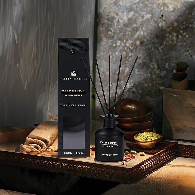 Matin Martin Wild and Spicy Reed Diffuser 5 oz - Image 4