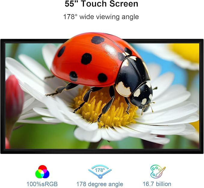 49" Smart Board, 8+64GB Electronic Whiteboard, Touchscreen Digital Whiteboard - Image 6