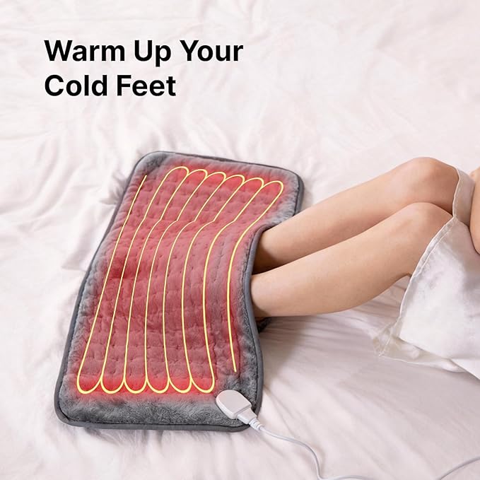 Heating Pad for Back, and Shoulder Pain Relief, Electric Heat Pad - Image 8