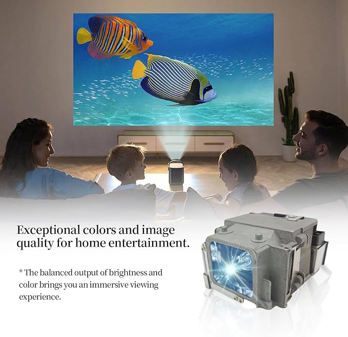 SORNEICDR ELP LP65 Replacement Projector Lamp Bulb Compatible - Image 5
