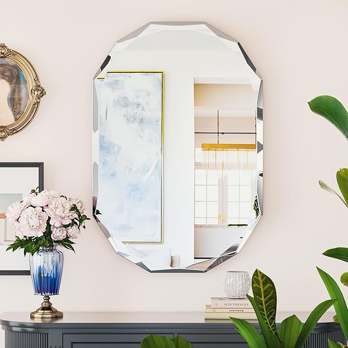 Suidia Bathroom Mirror, Frameless Bathroom Mirror by SuidiaMirror