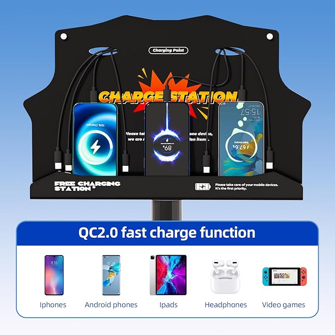 Wall Mounted Cell Phone Charging Station - Image 8
