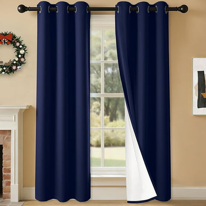 100% Blackout Curtains 84 Inch Length by Unknown