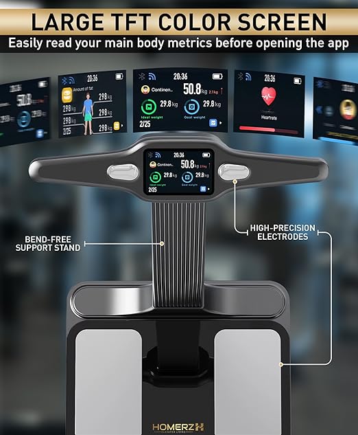 Homerz Smart Scale Pro Max – Bend-Free Smart Scale - Image 4