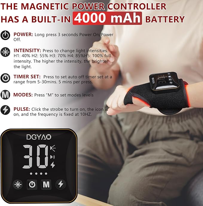 4000mAh Cordless Red Light Therapy - Image 6