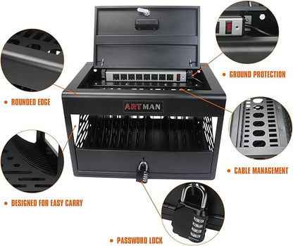 16 Device Wall-Mount Charging Station - Image 6