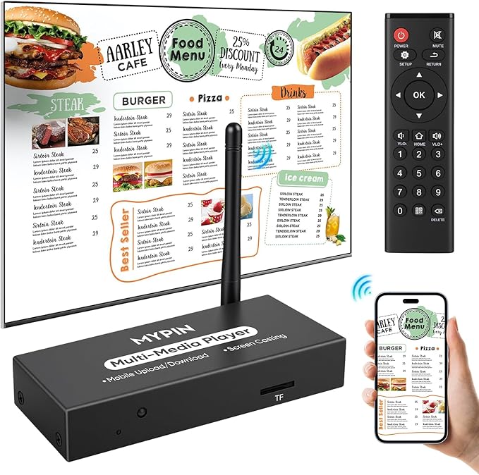 Advertising Media Player USB Video Player by MYPIN