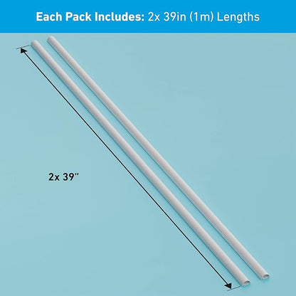 D-Line Half Round Cord Hider, Patented Cable Cover, Hide TV Wall Mount Wires - Image 4