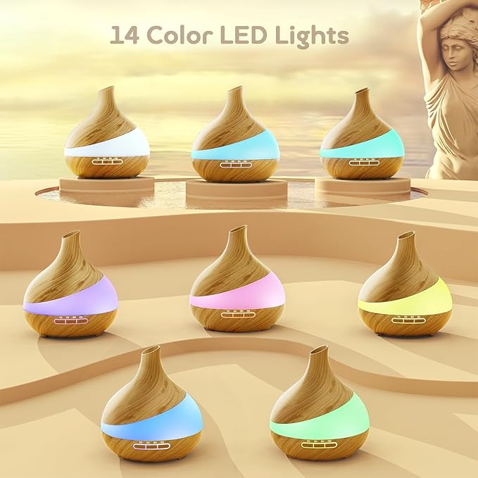 500ML Essential Oil Diffuser: Aroma Diffuser - Image 6