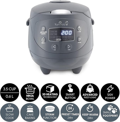 Yum Asia Panda Mini Rice Cooker - Image 2