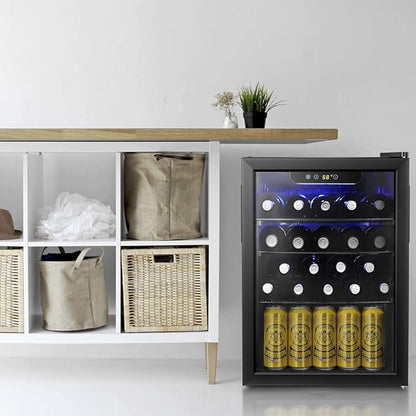 Antarctic Star 16 Bottle Wine Cooler/Cabinet Beverage Refrigerator Small Mini - Image 2