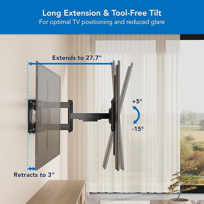 Mount-It! Heavy Duty XXL Full Motion TV Wall Mount - Image 6