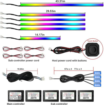 AMKI Dreamcolor Acrylic Interior LED Strip Light, Neon Light - Image 6