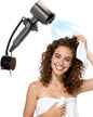 Hands Free Hair Dryer Holder Wall Mounted by Unknown
