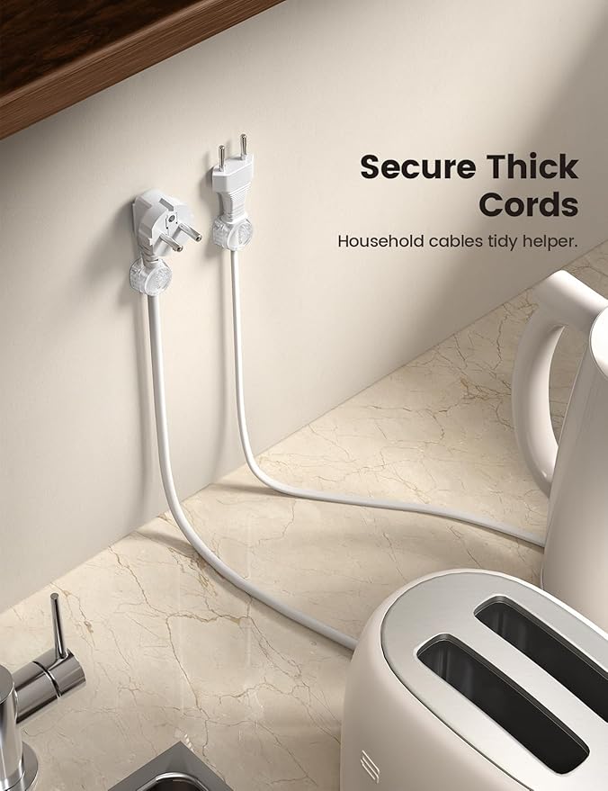 12Pack Cord Organizer Spring Cable Holder Clips - Image 5