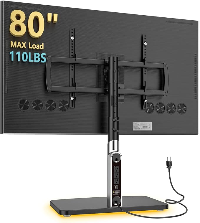 LLDEPLL Universal TV Stand Tabletop TV Mount by LLDEPLL