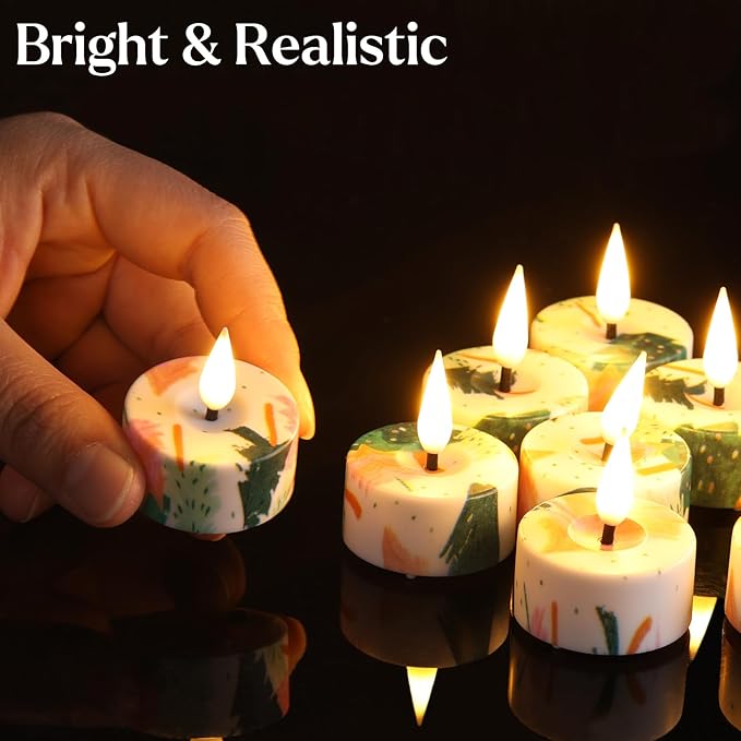 Eywamage Christmas Flameless Tealights - Image 3