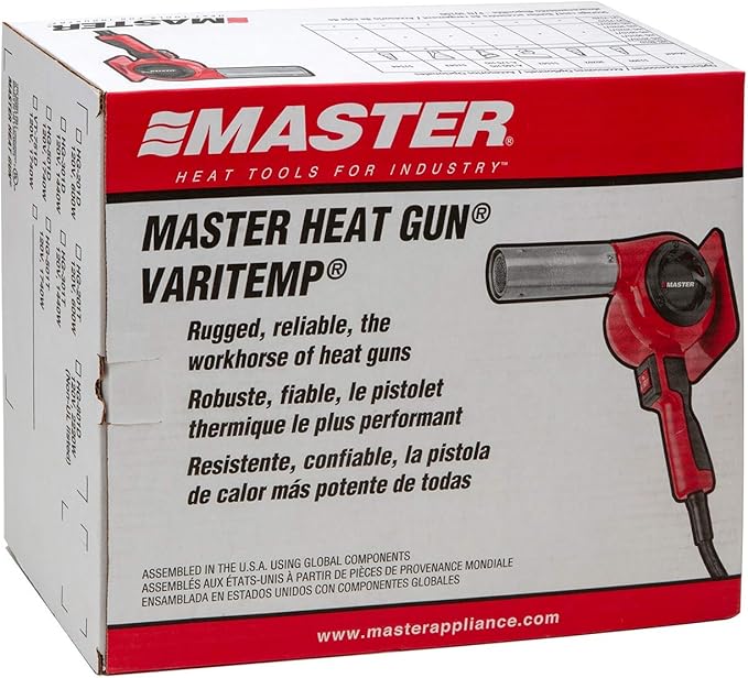 Master Appliance VT-751D Industrial Heat Gun, Quick Change Plug-In Heating - Image 7