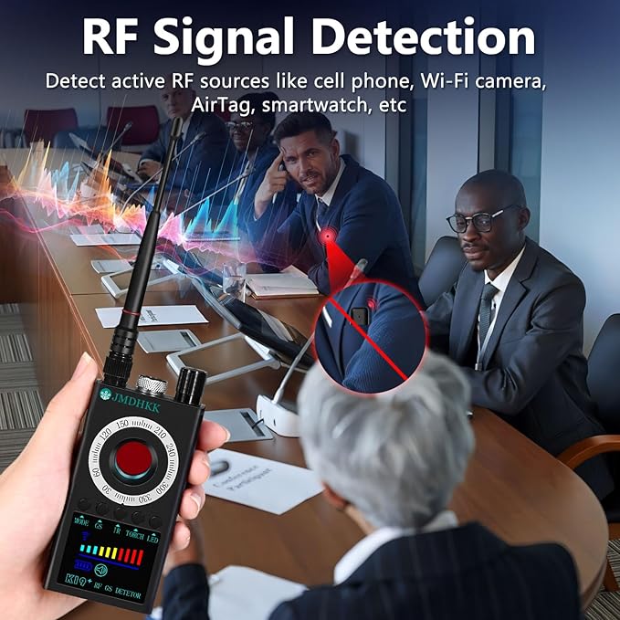 JMDHKK K19 Hidden Camera Detector, Bug Detector, Signal Detector, Spy Camera - Image 2