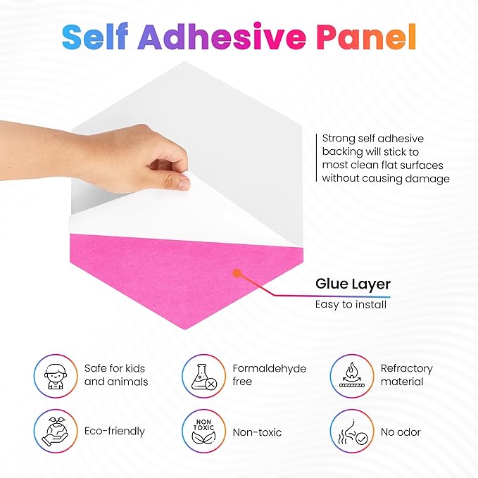 Acoustic Panels 12 Pack Soundproof Wall Panels, High-Density Wall Decoration - Image 6