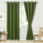 Hiasan Blackout Curtains for Bedroom, 52 x 84 Inches Long by Hiasan