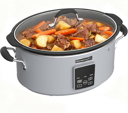 HOMECOOKIN Slow Cooker, Extra Large 10 Quart Digital Programmable Slow Cookers by HOMECOOKIN