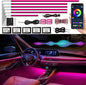 Interior Car LED Strip Lights, AMKI Acrylic LED Lights RGB 10 in 1 by AMKI