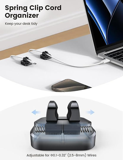 Lamicall Cable Clips, Cord Organizer - Image 2