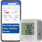 FALA IOT WiFi Temperature & Humidity Monitor, No Subscription 24/7 Remote Temp by FALAIOT