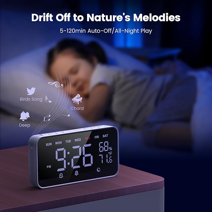 Dekala Bed Shaker Loud Alarm Clock - Image 7