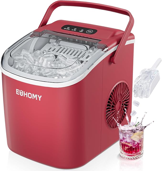 EUHOMY Countertop Ice Maker Machine by EUHOMY