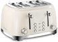 4 Slice Toaster Roter Mond Retro Stainless Steel by RoterMond