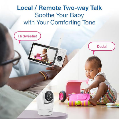 VTech 2-Cameras Smart WiFi Baby Monitor - Image 8