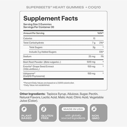 Humann SuperBeets 3-in-1 Heart Gummies - Image 9