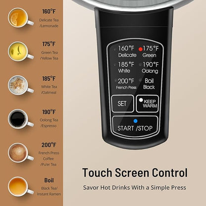 Electric Kettle Temperature Control, 1.7L Electric Kettle - Image 2