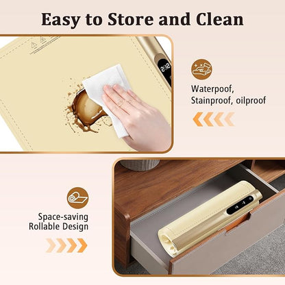 Upgrade Graphene Warming Mat for Food, Electric Warming Tray Rapid Heating - Image 5