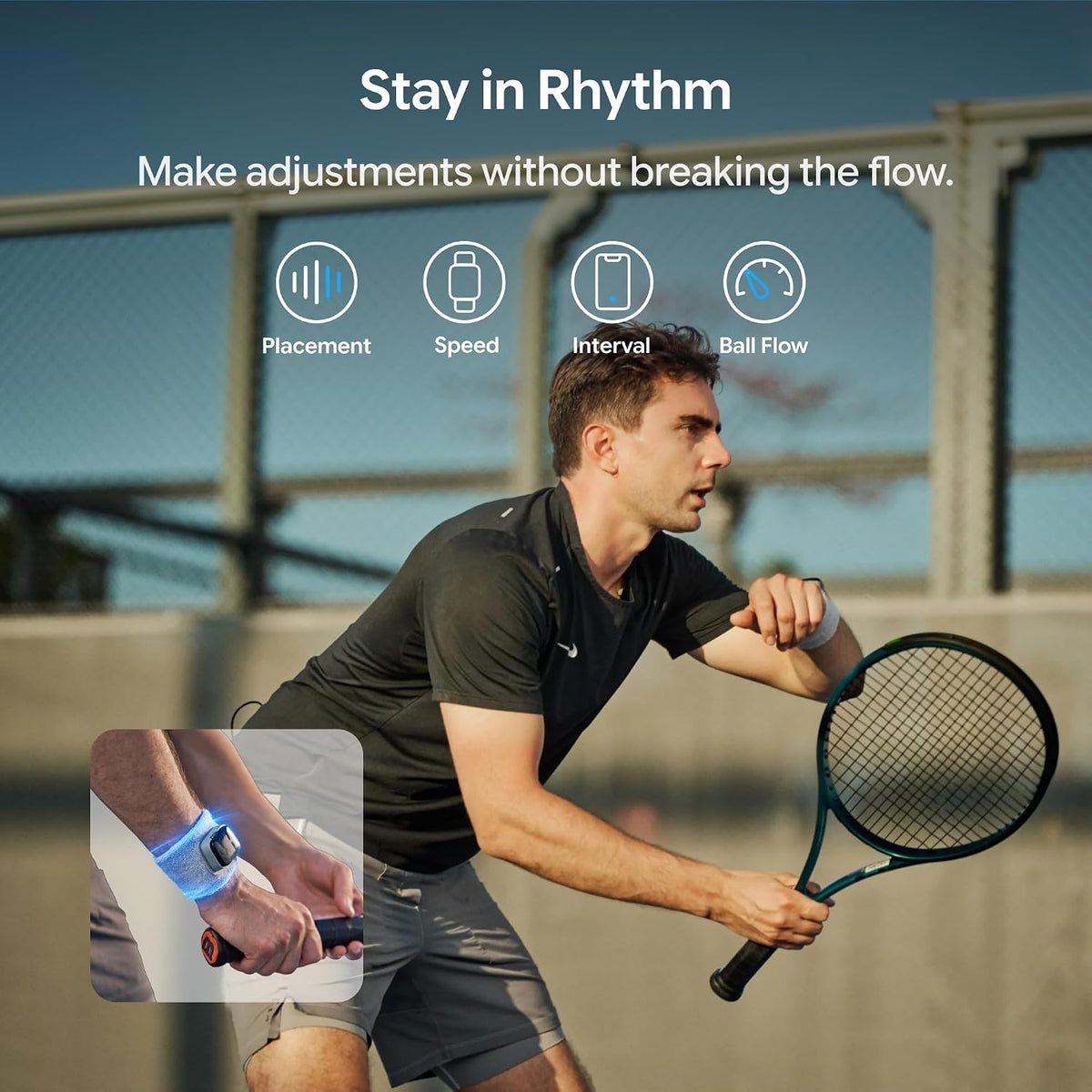tero tennis ball machine, smart portable tennis robot, side view