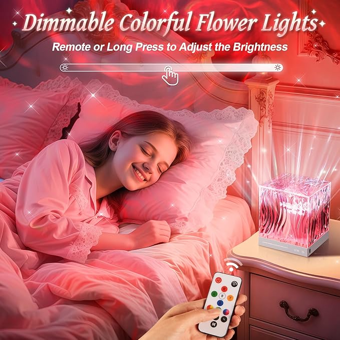 Galaxy Projector for Bedroom, 18-Color Solar System Kids Night Light Projector - Image 3