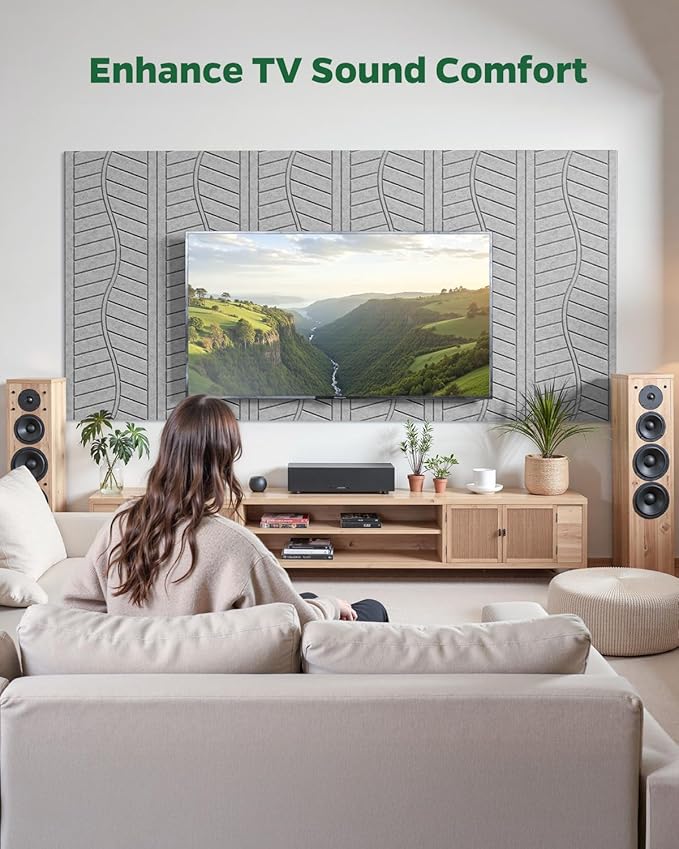 Topnaca 6 Pack Acoustic Panels Sound Absorbing - Image 4