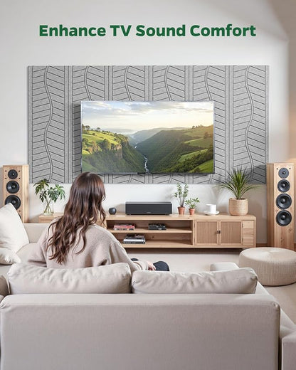 Topnaca 6 Pack Acoustic Panels Sound Absorbing - Image 4
