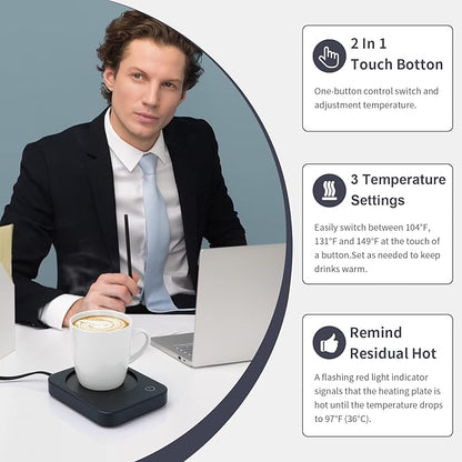 AnbanglinCoffee Mug Warmer, Smart Cup Warmer - Image 4