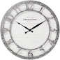 Presentime & Co 13" Farmhouse Series Wall Clock, Quartz Movement, Shiplap Style by Presentime