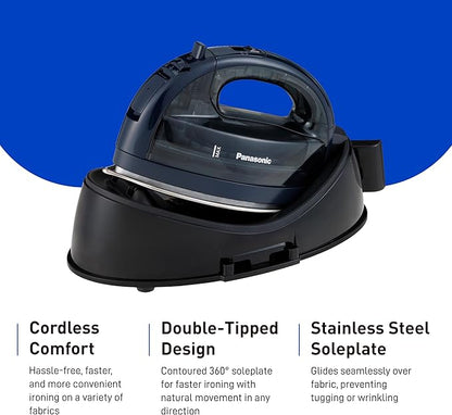 Panasonic Cordless Steam/Dry Iron 1500W - Image 4