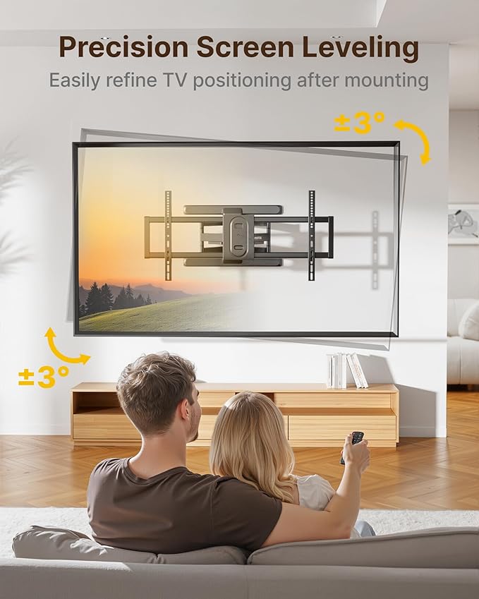 monTEK Full Motion TV Wall Mount - Image 7