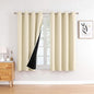 ChrisDowa 100% Blackout Curtains 63 inch Long by ChrisDowa