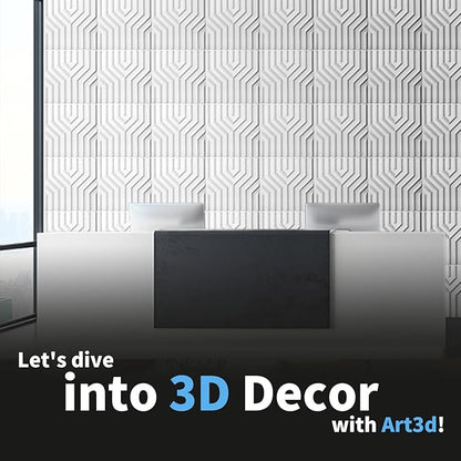 Art3d Decorative 3D Wall Panel, 32 Sq.FT PVC Interior Wall Decor - Image 10