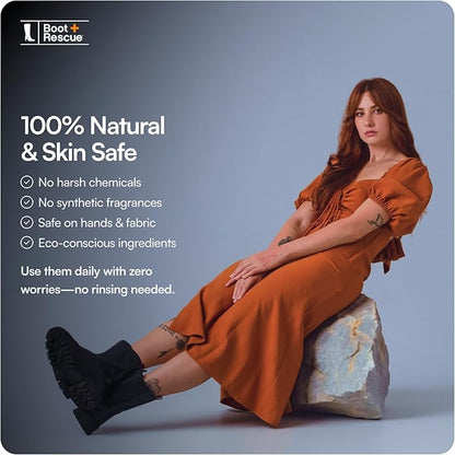 Boot Rescue cleaning wipes for leather and suede boots - Image 4