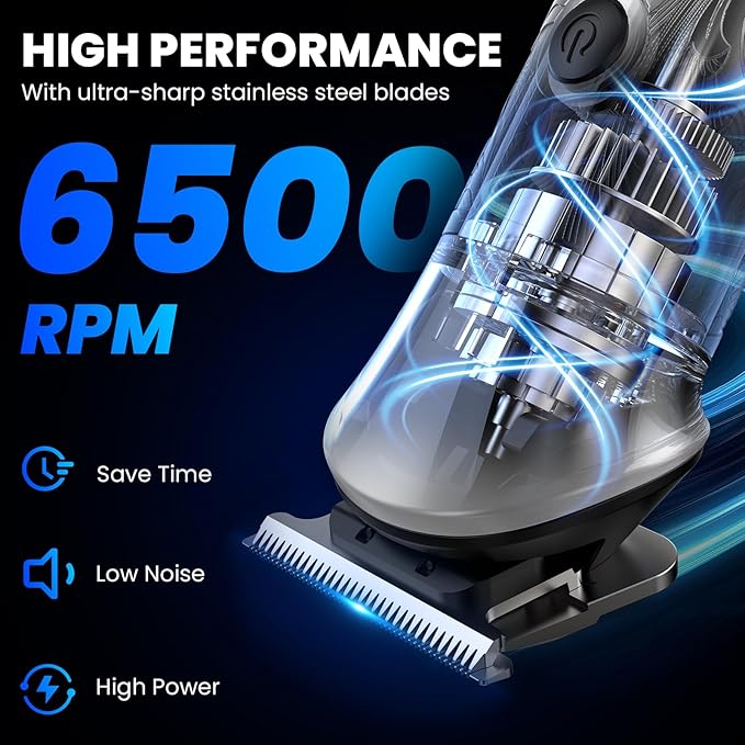 Ufree Beard Trimmer for Men, 7 in 1 Electric Shavers Razor, Cordless Hair - Image 4