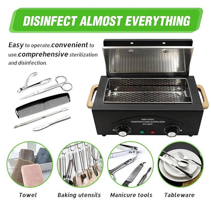 High Temperature Metal Tool Cleaning Box, 110V 300W 1.5L - Image 5