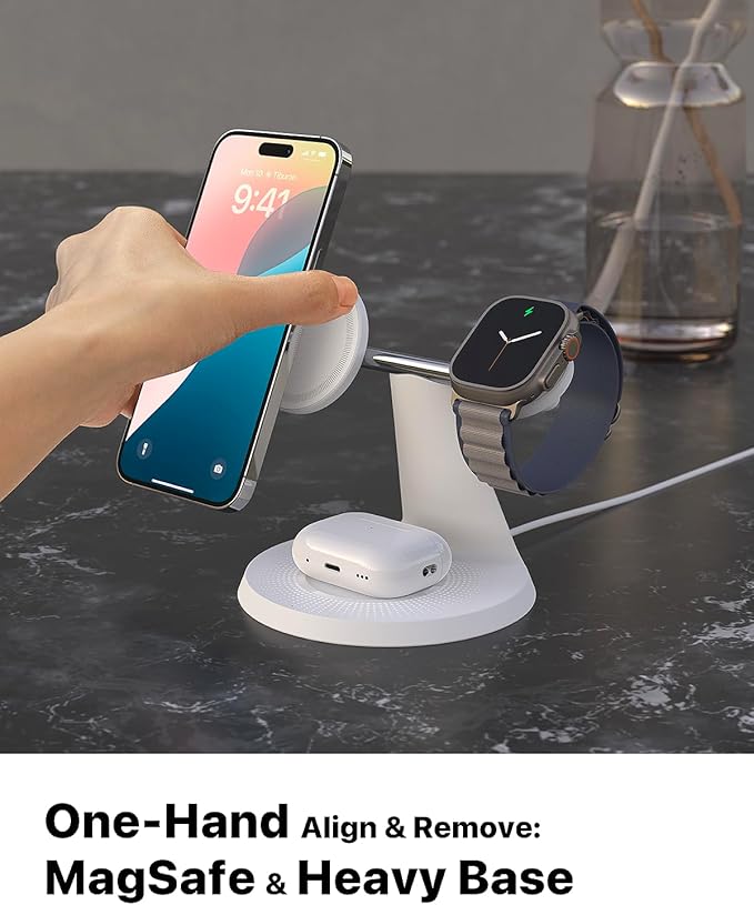 3 in 1 Wireless Charging Station - Image 3